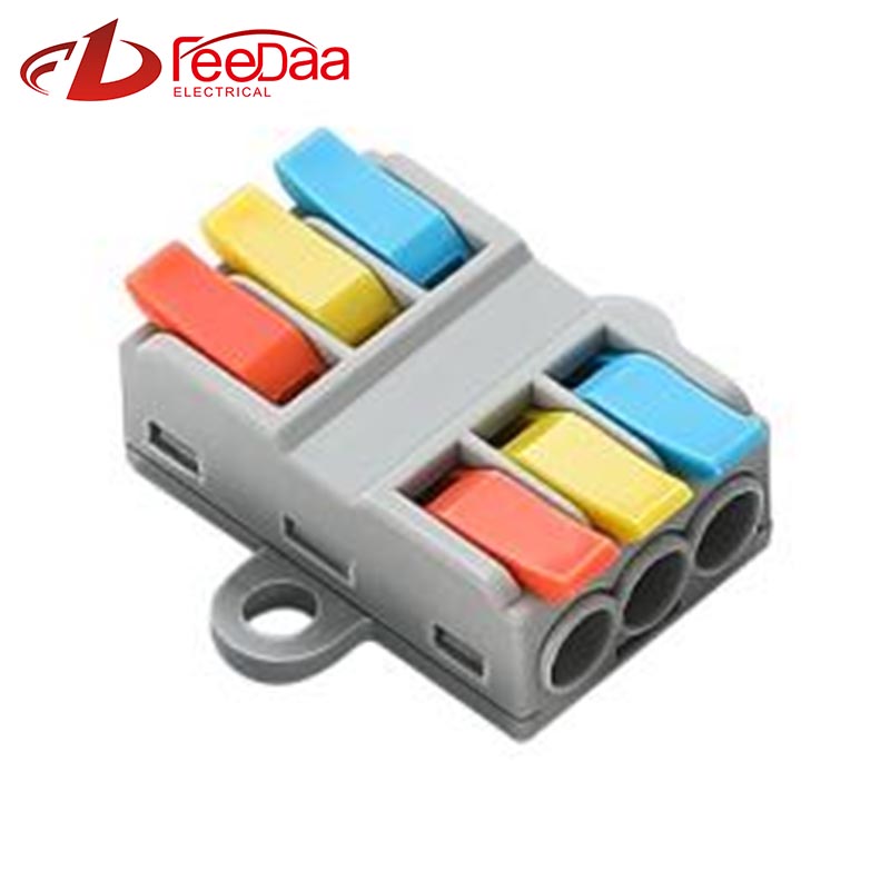 Snelle draadkabelconnectoren 3 in 3 uit PCT-5233G