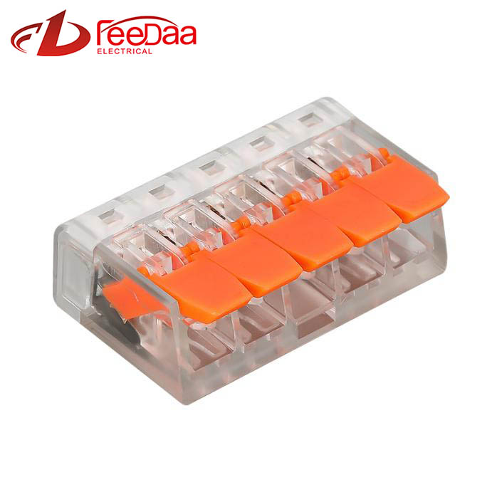WAGO 221-serie sneldraadconnector | 1 In 4 Uit PCT-415