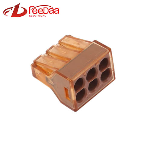 WAGO 773-serie sneldraadconnector | 1 In 5 Uit PCT-606